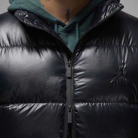 Nike Air Jordan Flight Therma-Fit Vest Gilet Down Fill Black Small S FV7273-010 - Picture 11 of 16